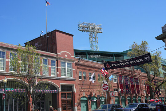 Fenway Park baseball stadium in Boston