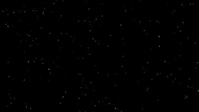 Mesmerizing starry night sky timelapse, Looping seamless space backdrop with blinking star in the night sky.
Twinkling and blinking stars glimmer, blue light shine in dark starry sky galaxy.