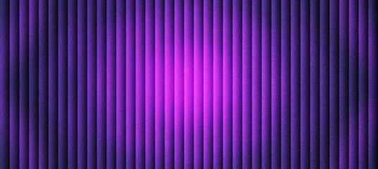 Purple velvet theater curtain background, elegant stage drapery with vertical folds and spotlight effect, luxury violet fabric texture for cinema performance, soft textile backdrop for events.