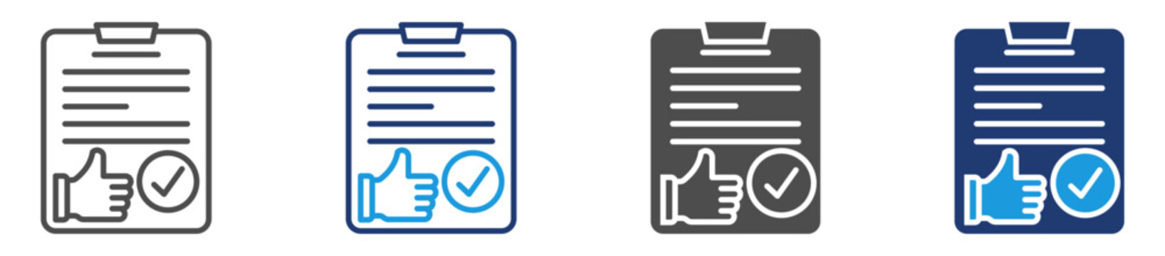 acceptance multi purpose icon set