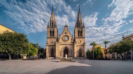 Fototapeta premium church of st peter and paul in prague