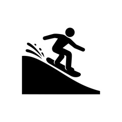 Fototapeta premium Slope Rush Spirit icon
