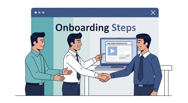 Business Onboarding Process: New Employee Greeting and Training