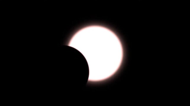 Solar Eclipse Black Screen