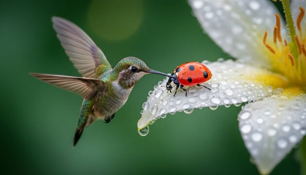 ladybird on a flower