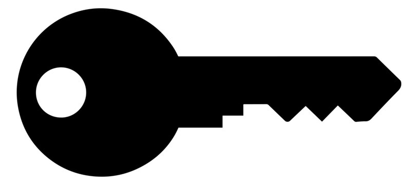 key lock security icon set vector