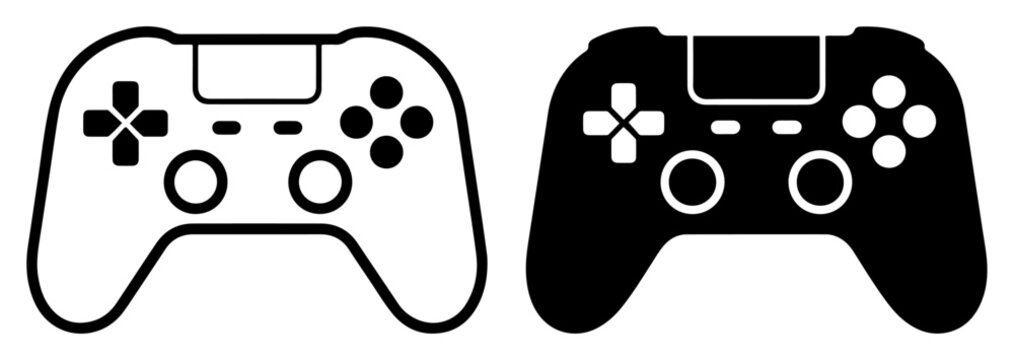 game controller icon gaming vector