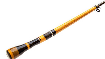 Fototapeta premium Fishing rod isolated on white background