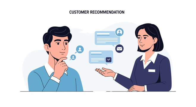 Customer Recommendation Service Consultation Digital Communication