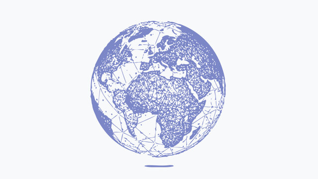 Globe Earth Illustration.