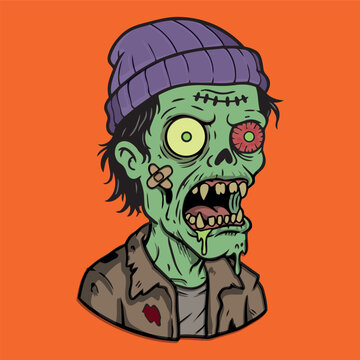 Personagem zumbi