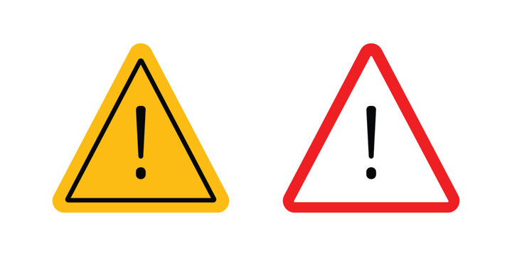 Alert icon. vector pictogram pack