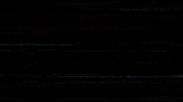 Thin CRT scanline noise background with analog retro television effect.