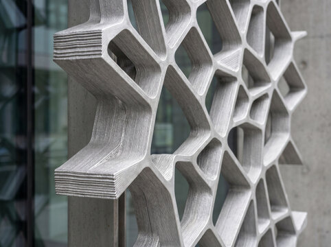 3D Printed Metal Architectural Facade