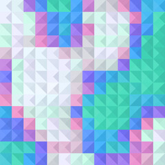 Obraz premium Abstract Polygon Grid with 3D Shading