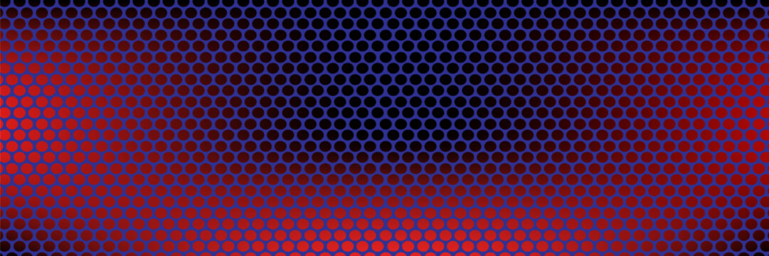 Metal net circle texture background.