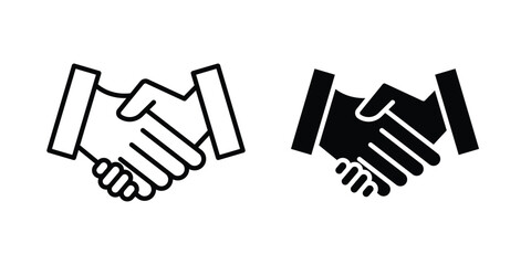Obraz premium Partner icon. vector pictogram pack
