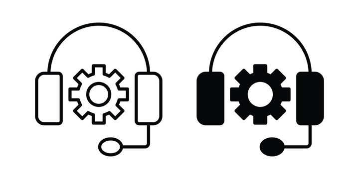 Technical support icon. vector pictogram pack
