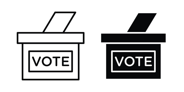 Voting icon. vector pictogram pack