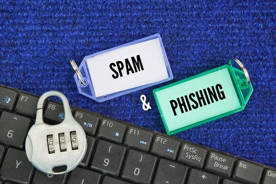 Laptop keyboard and keys with the words Spam and Phishing. The most important thing to remember, though, is that while all phishing emails are scams, not all scam emails are phishing attacks