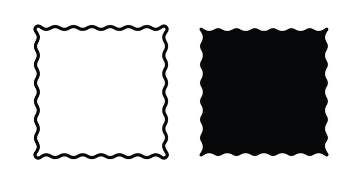Cleaning cloth icon. thin line icon vectors