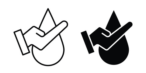 Dermatology tested icon. thin line icon vectors © Hestia