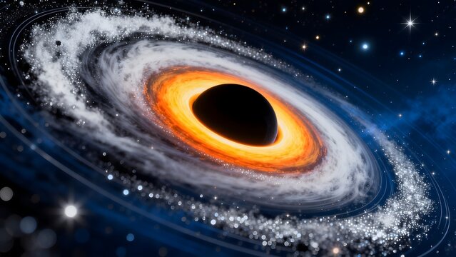 Black hole with accretion disk