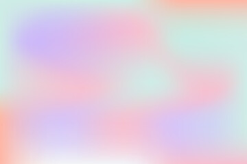 Obraz premium Pastel Multicolor Abstract Gradient Background