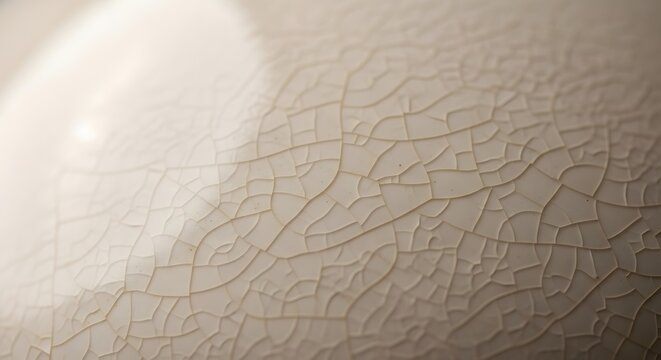 Close Up of Cracked Ceramic Glaze Texture Abstract Background