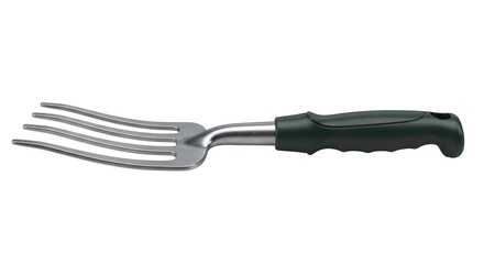 Fototapeta premium Gardening Fork with Ergonomic Green Handle