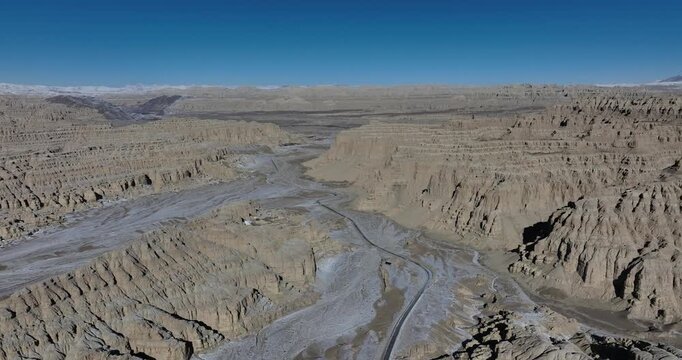 Zanda Tulin National Geological Park in Tibet, China