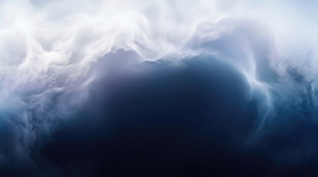 Dark stormy clouds with white misty fog rolling in background, wallpaper thumbnail social, media book cover, download 2026 2027, 2028 event template, pc desktop mobile, full hd 4k download
