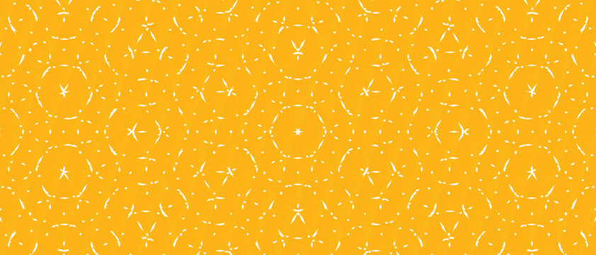 yellow hexagonal honeycomb mesh pattern with text space