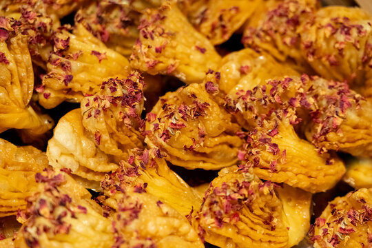Baklava turkish delight pattern