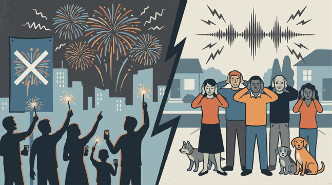 Social Noise and Community Disturbance