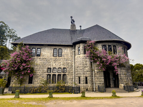 Adisham Hall is a charming country house nestled in the hills near Haputale, known for its colonial architecture and serene surroundings in the Badulla District.