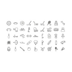 Obraz premium Comprehensive collection of specialized medical tool icons with healthcare