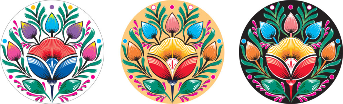 A vibrant illustration representing Traditional Bangladeshi rickshaw paint perfect for print and t-shirt