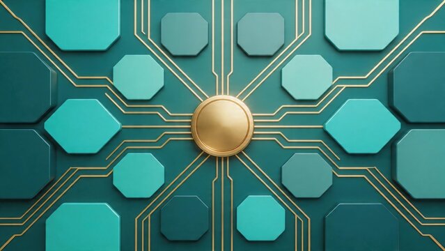 Geometric Circuit Pattern