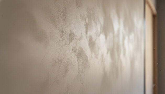Seamless Beton Cire microcement plaster texture in warm greige color