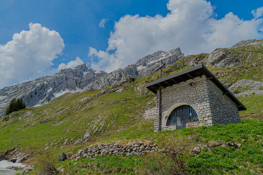Vers le Col de la Colombi&egrave;re, Haute-Savoie-France