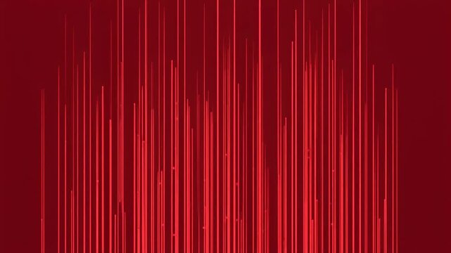 Abstract Red Vertical Lines Motion Background