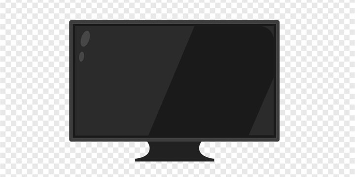 4k tv Screen icon or PC monitor
