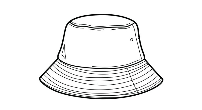 Vintage sketch of a metal thimble for sewing and needlework protection