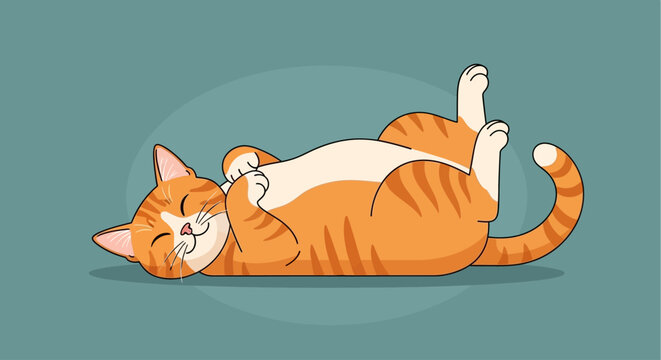 Garfield celebrates National Cat Day in a playful relaxed environment