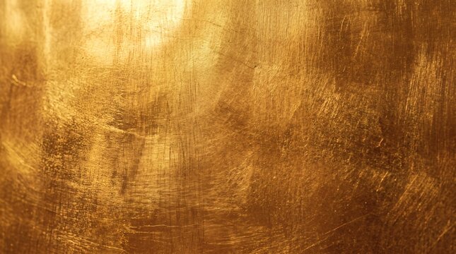 Golden textured background with shiny effect.