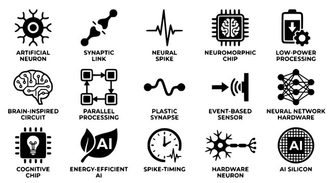 Neuromorphic chip with brain inspired circuit and neural network hardware