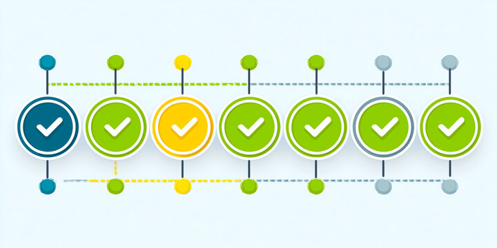 Minimal infographic mapping ISO certification journey from gap analysis documentation audit corrective actions to final accreditation stages enabling structured