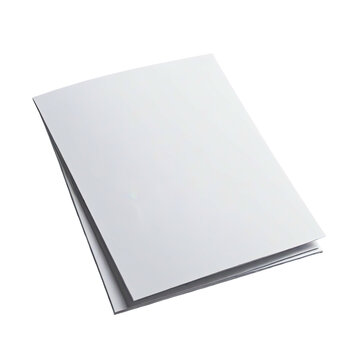 A stack of blank white paper sheets, slightly angled, on a dark backdrop