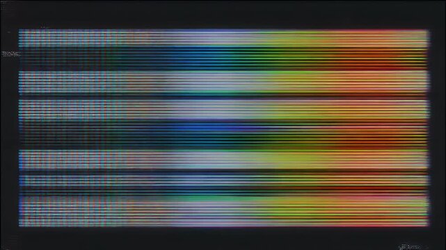 Chromatic Distortion: A Visual Glitch